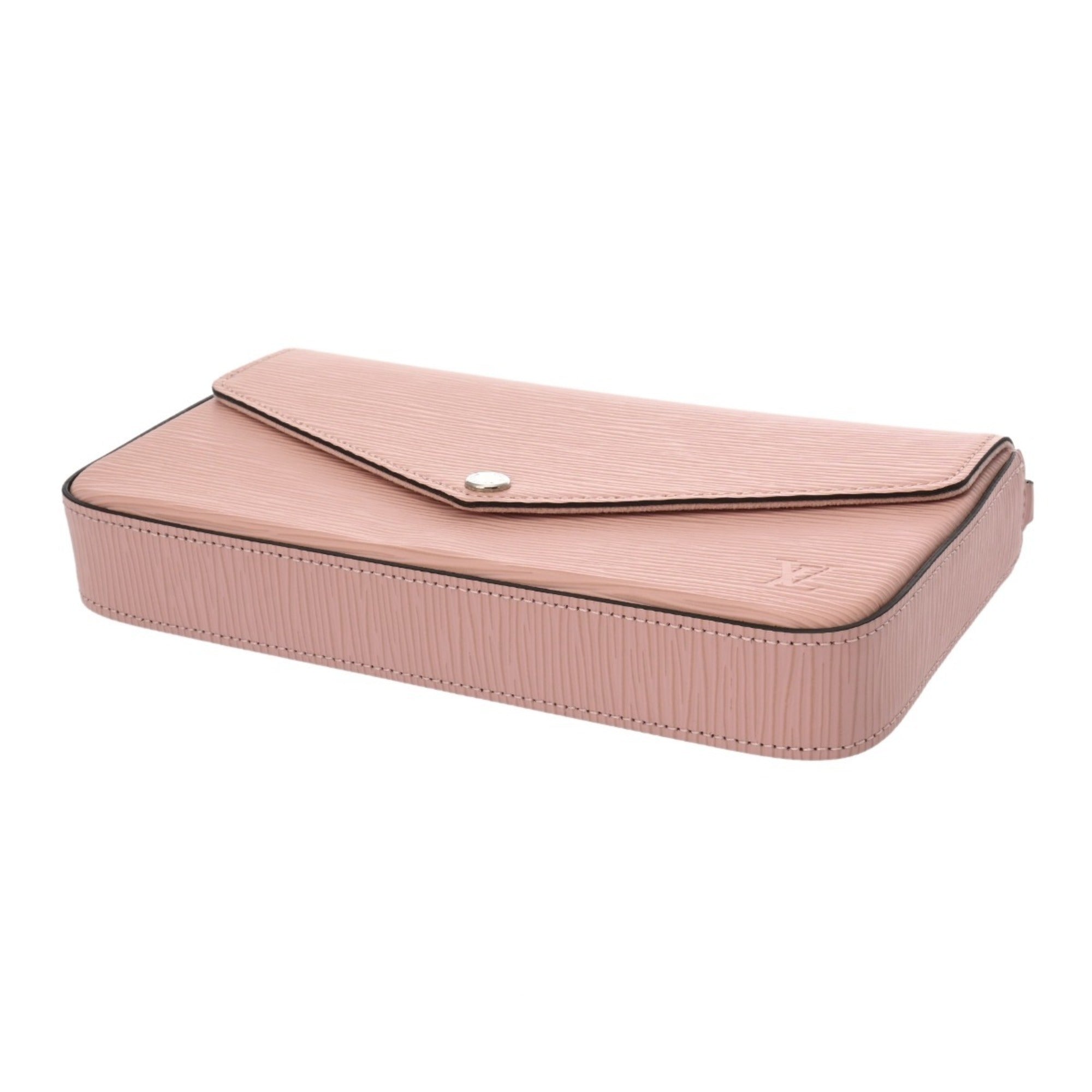 Louis Vuitton Epi Rose Ballerine Leather Shoulder Bag