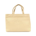 Chanel Beige Caviar Leather Handbag