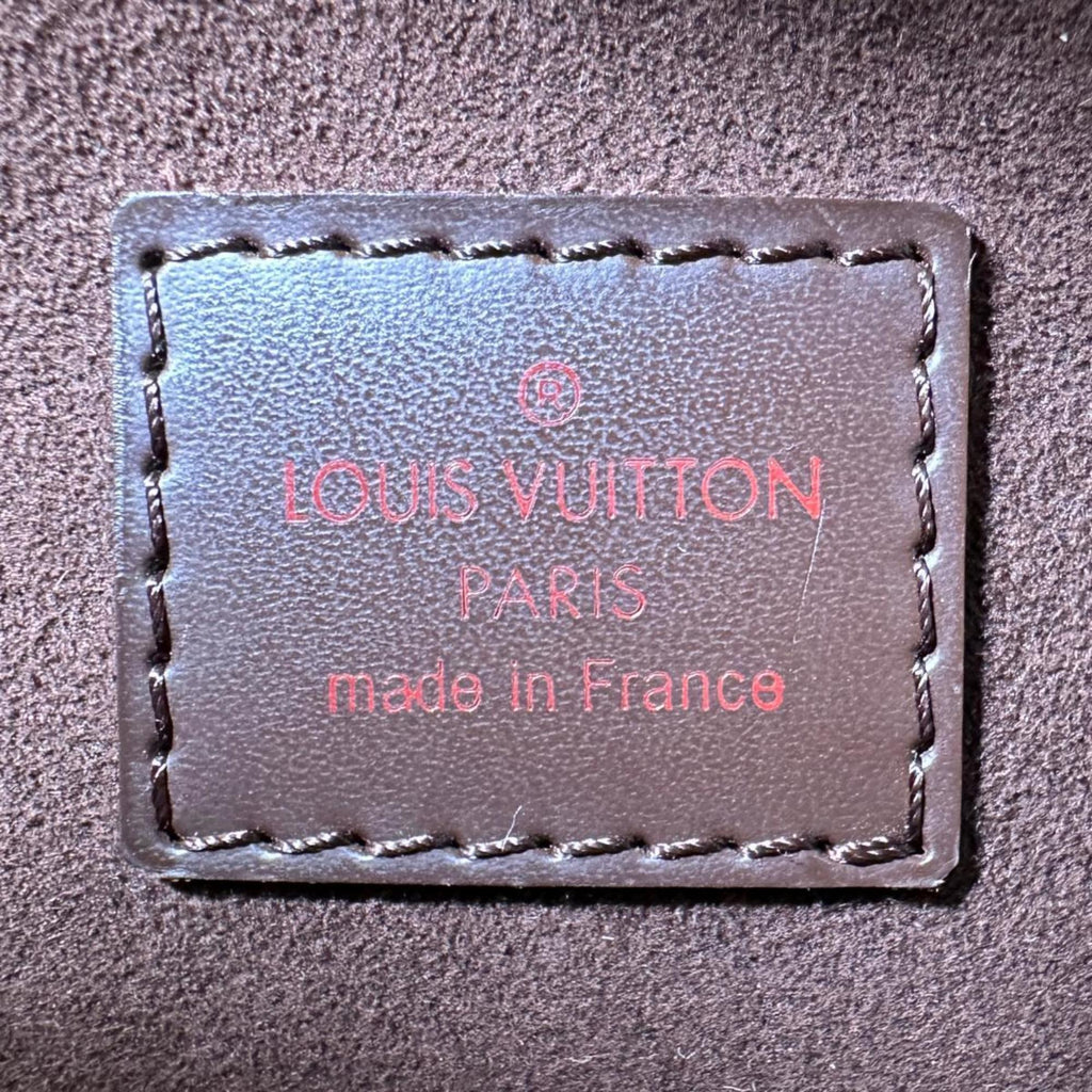 Louis Vuitton Brown Damier Canvas Clutch Bag