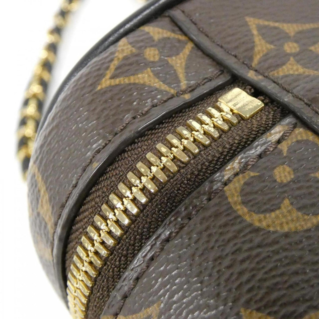 Louis Vuitton Marron Coated Canvas Handbag