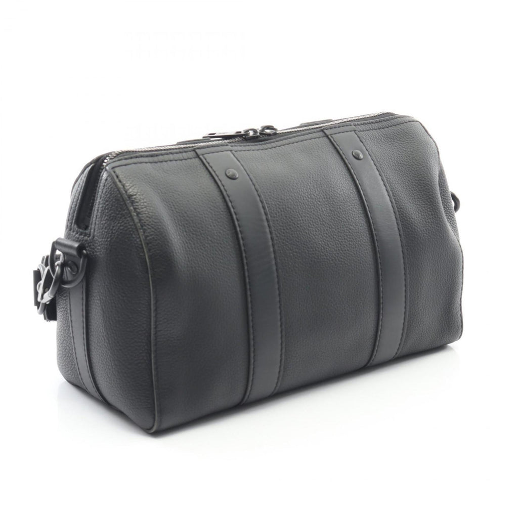 Louis Vuitton Black Leather Shoulder Bag