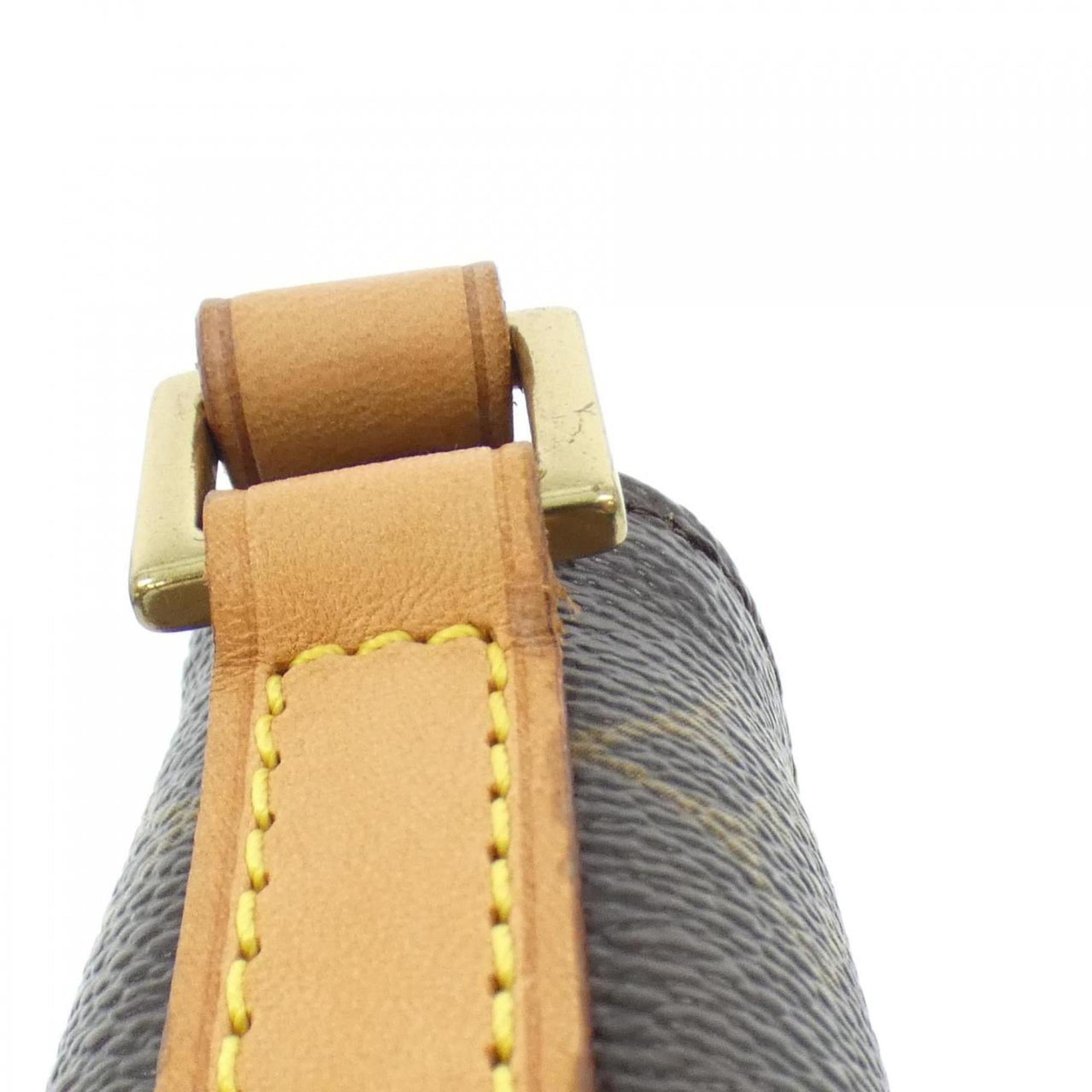 Louis Vuitton Brown Marron Monogram Panda Coated Canvas Shoulder Bag