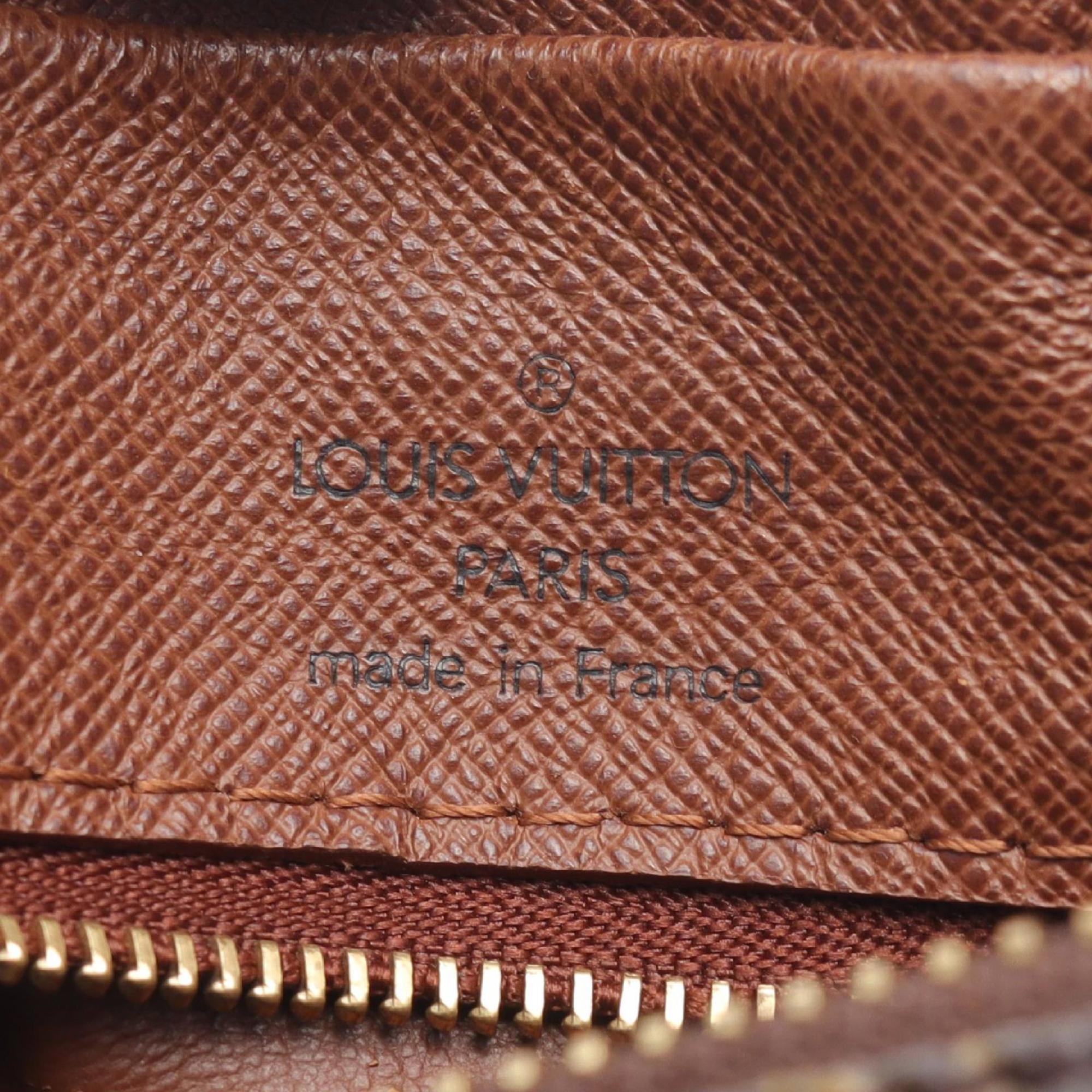 Louis Vuitton Brown Monogram Coated Canvas Shoulder Bag