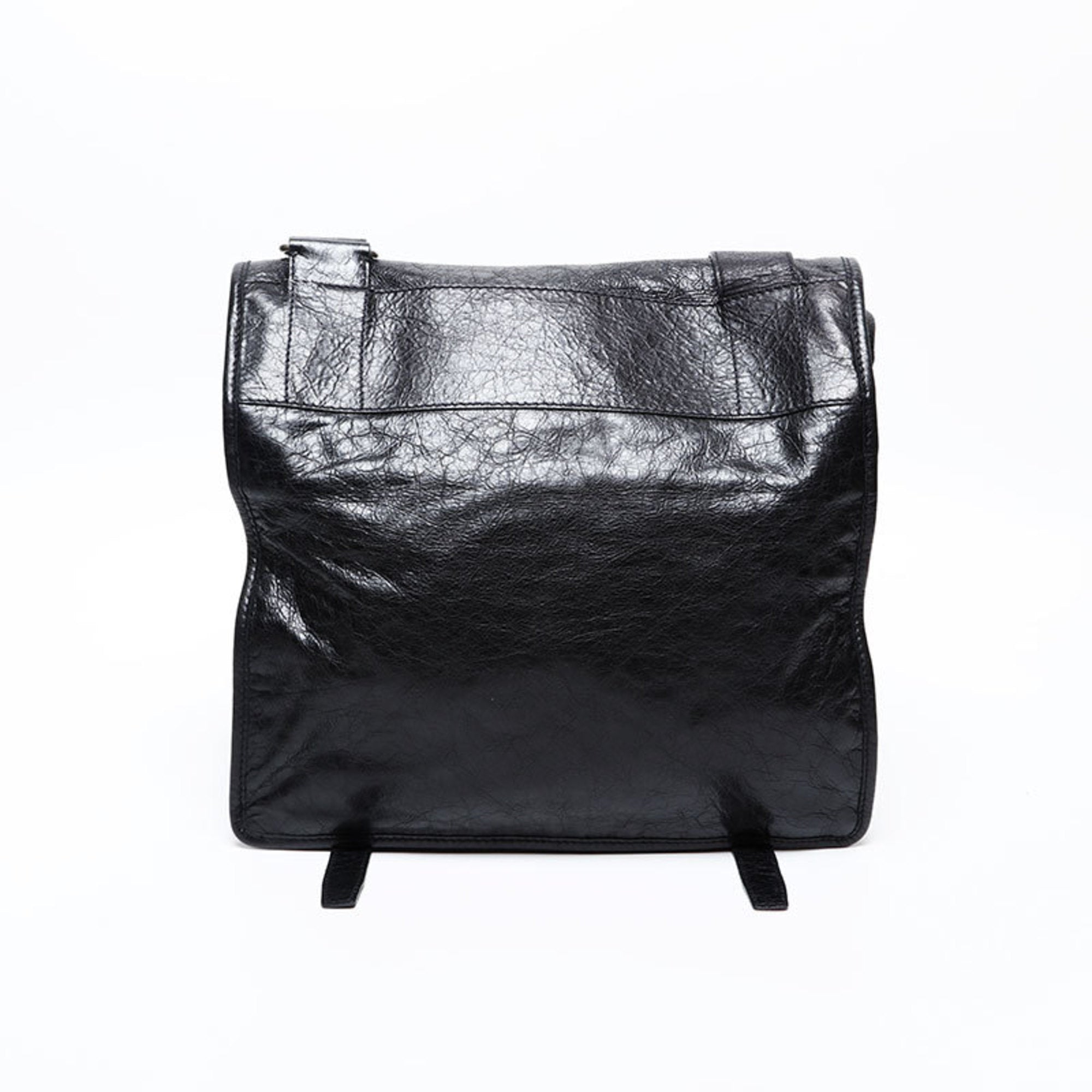 Balenciaga Black Leather Shoulder
