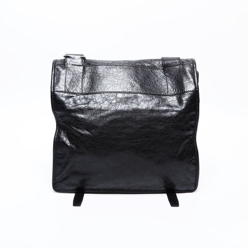 Balenciaga Black Leather Shoulder