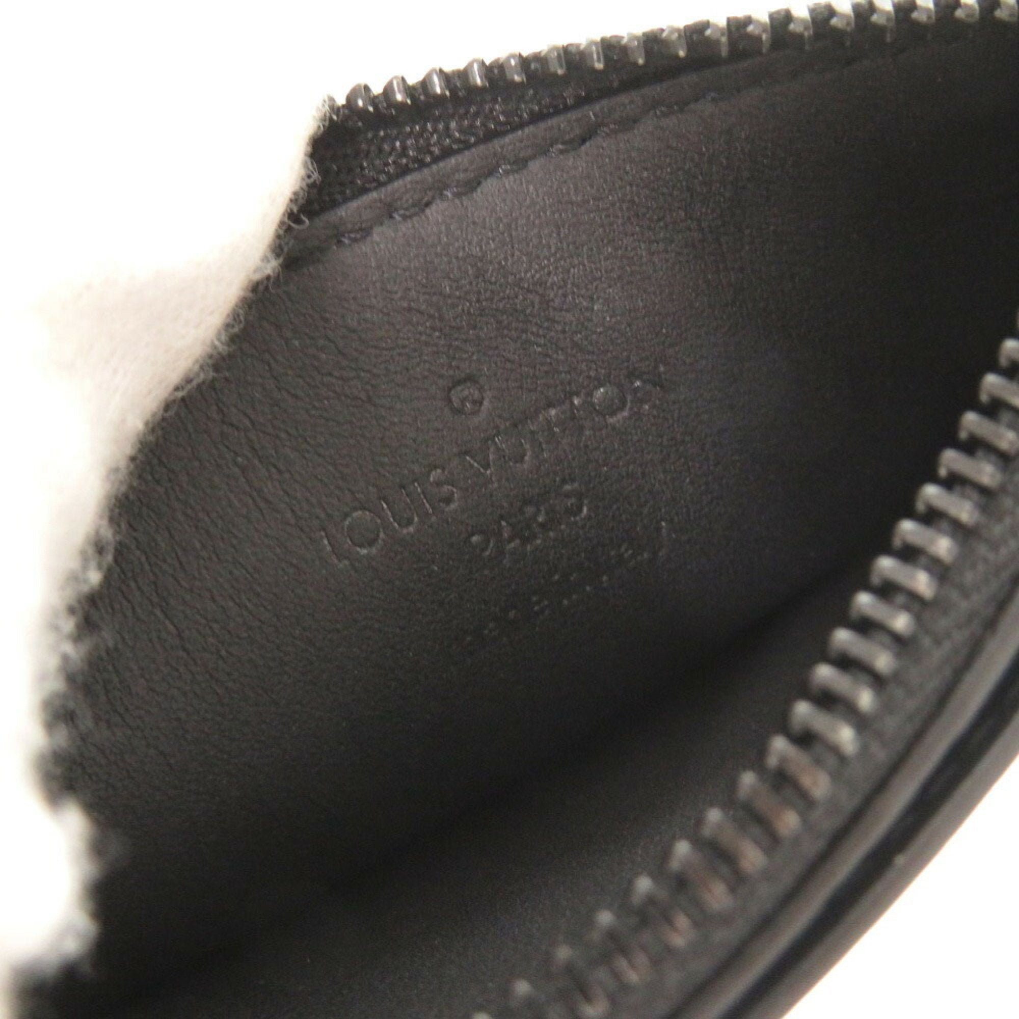 Louis Vuitton Black Monogram Shadow Coin Purse/Coin Case