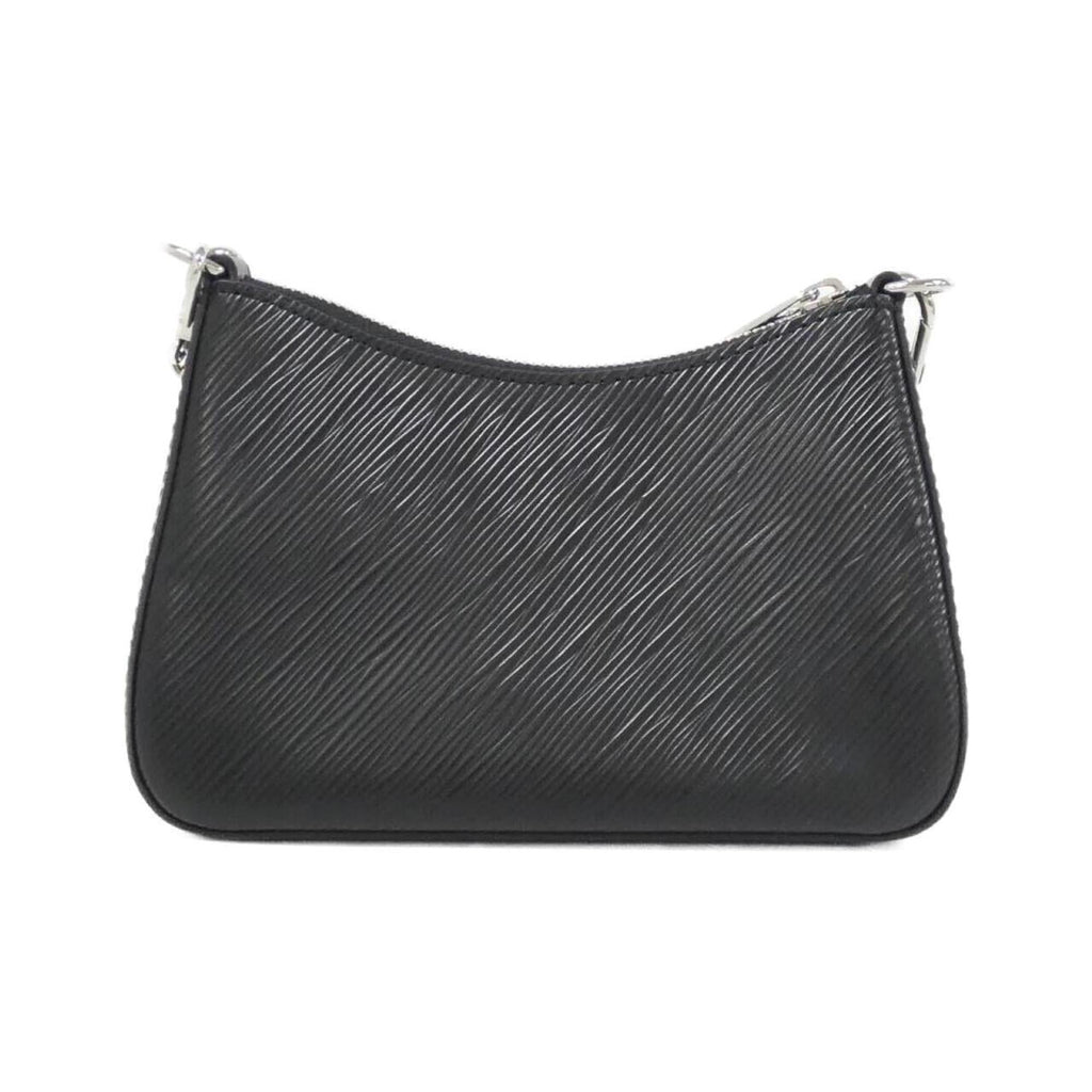 Louis Vuitton Black Leather Shoulder Bag