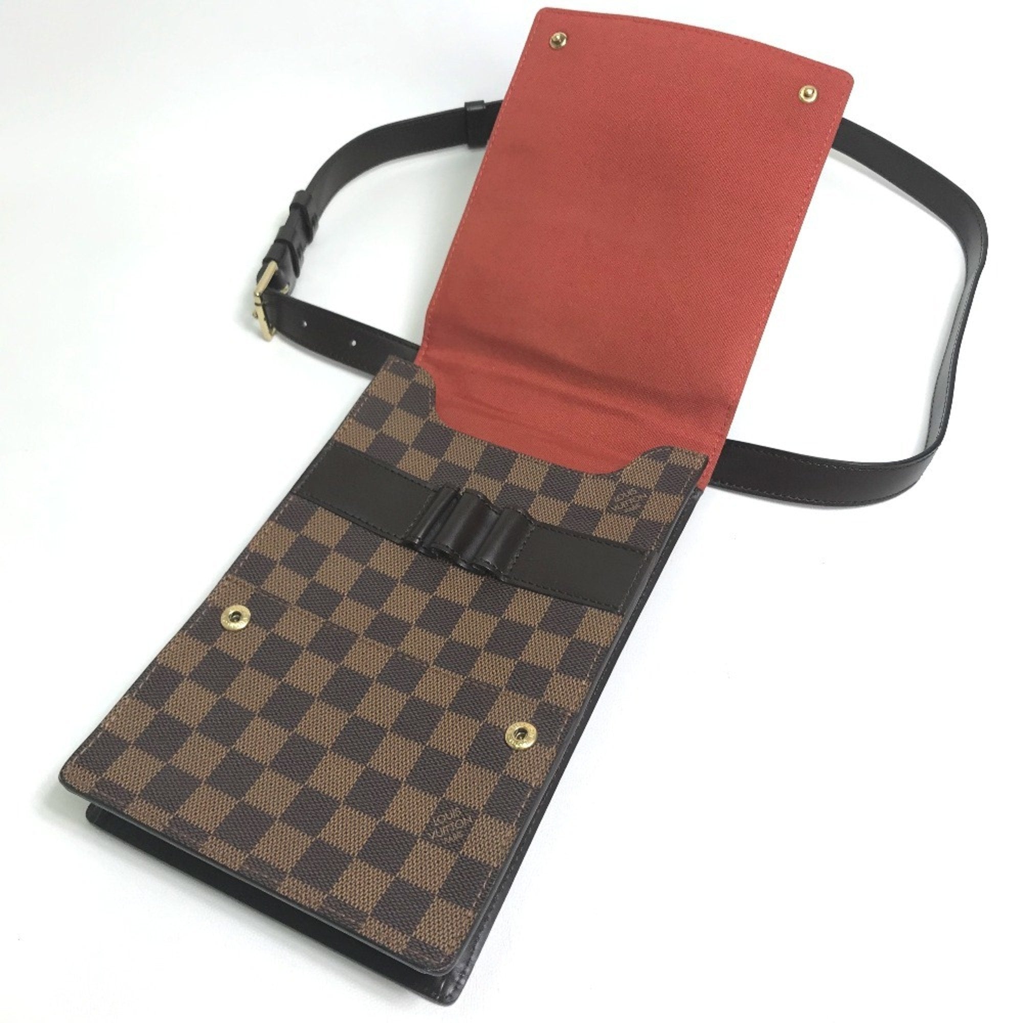 Louis Vuitton Brown Damier Canvas Ebene Damier Canvas Pochette Shoulder Bag