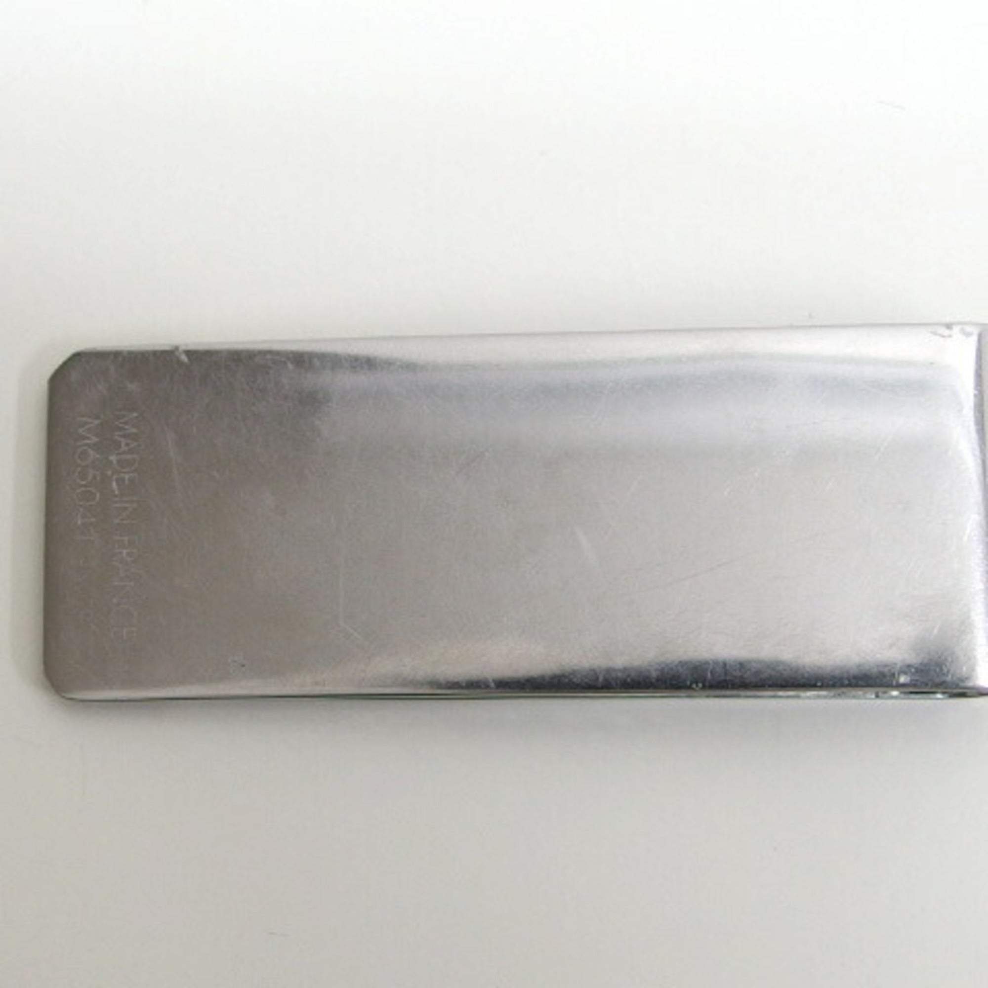 Louis Vuitton Silver Stainless Steel Money Clip