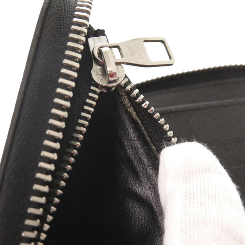 Louis Vuitton Black Damier Graphite Long Wallet