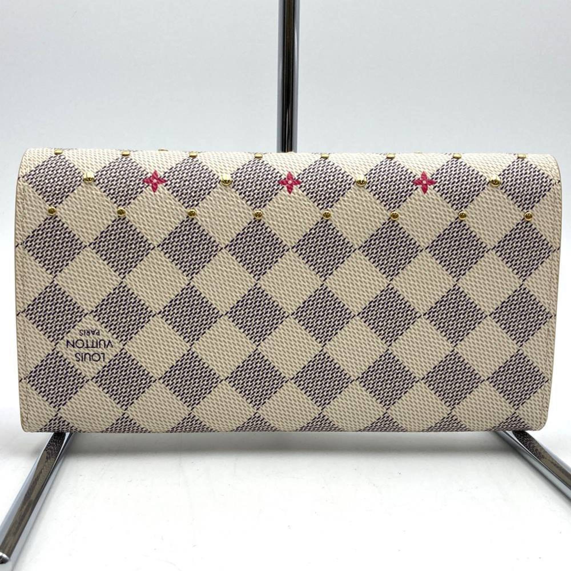 Louis Vuitton Damier Azur Beige Damier Azur Wallet
