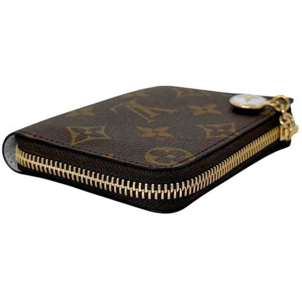 Louis Vuitton Brown Light Blue Monogram Monogram Wallet
