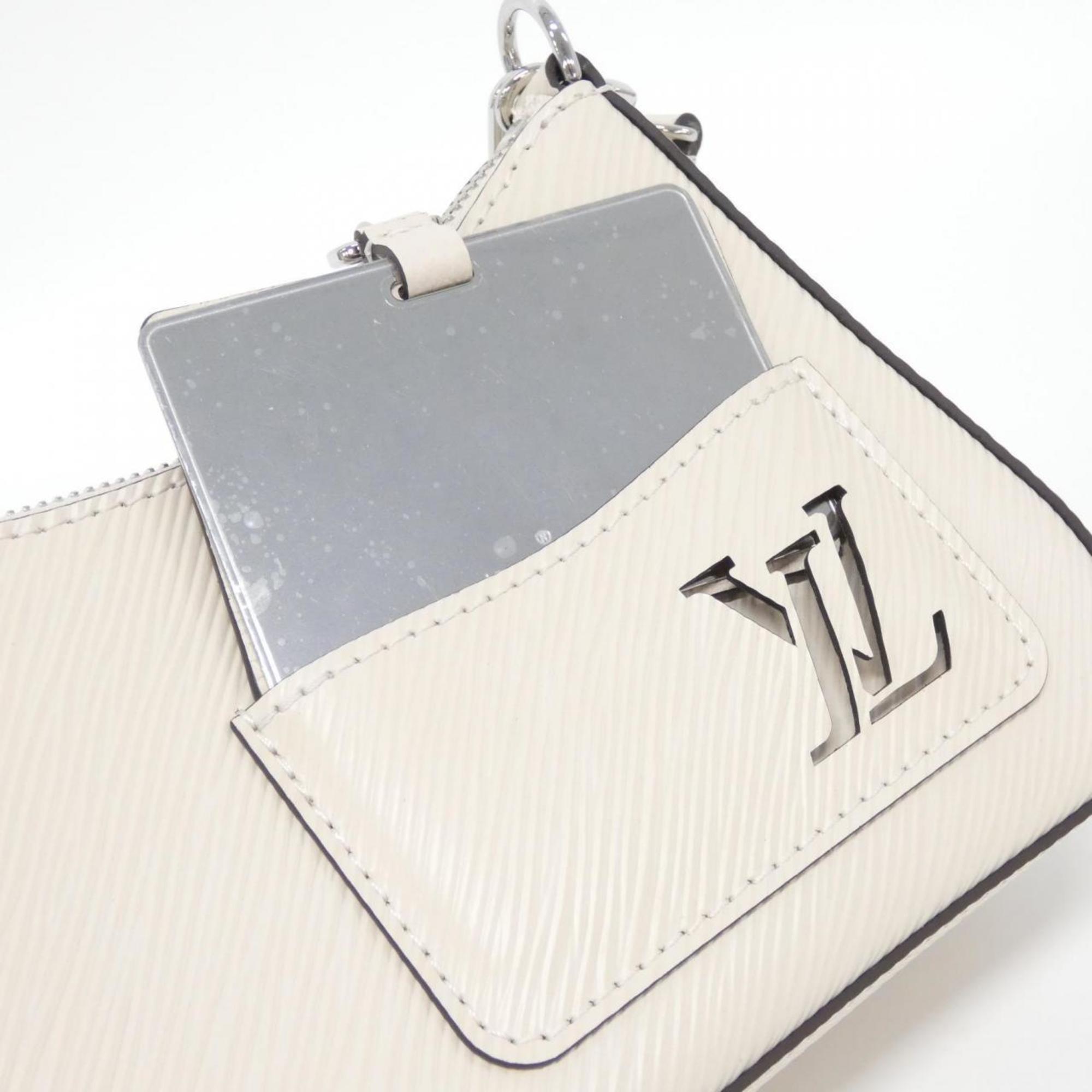 Louis Vuitton Epi Silver Leather Shoulder Bag