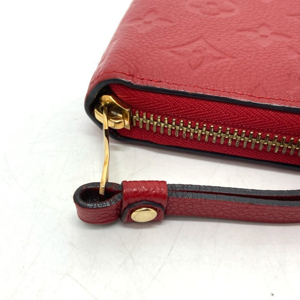 Louis Vuitton Monogram Empreinte Cerise Red Color Monogram Empreinte Long Wallet