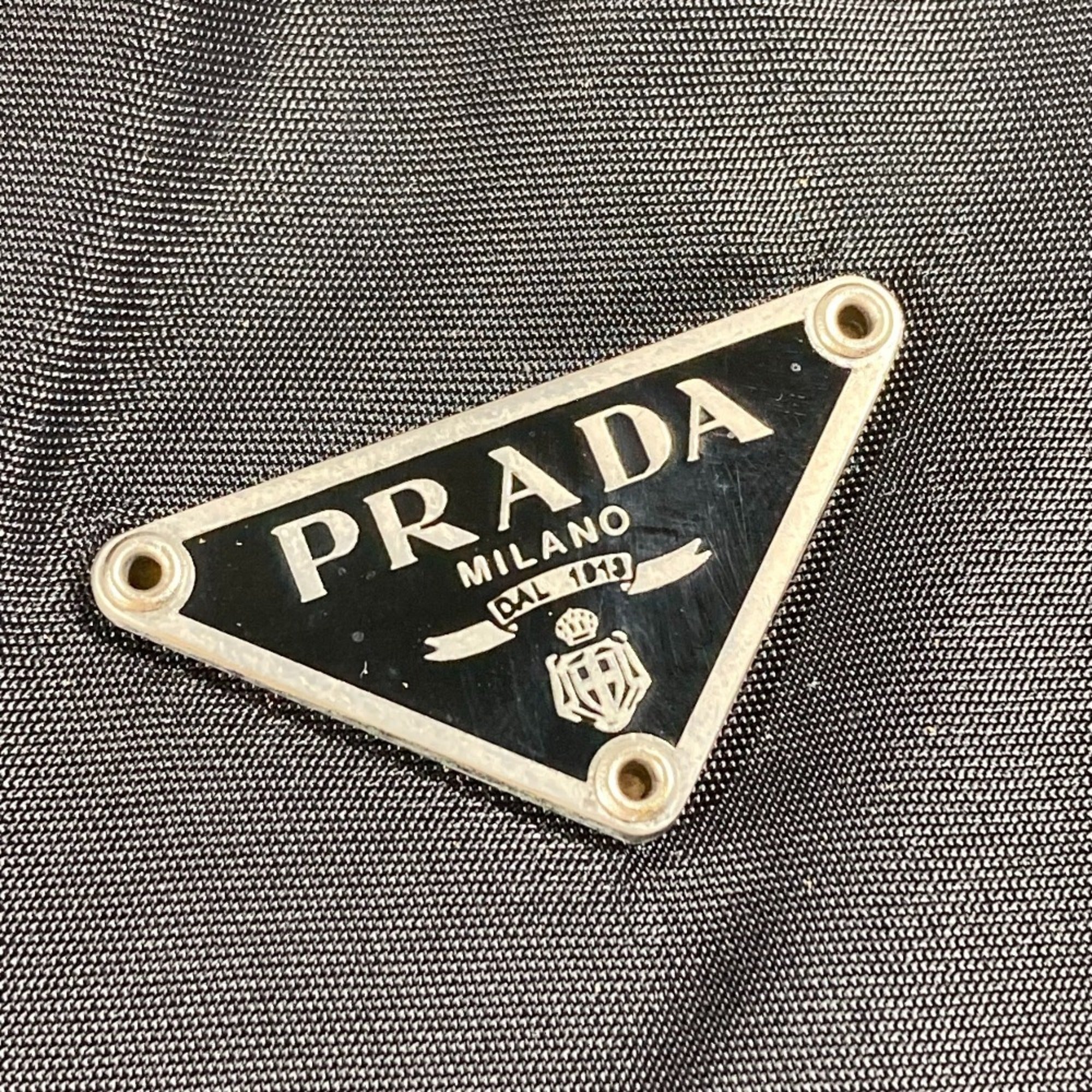 Prada Black Nylon Handbag