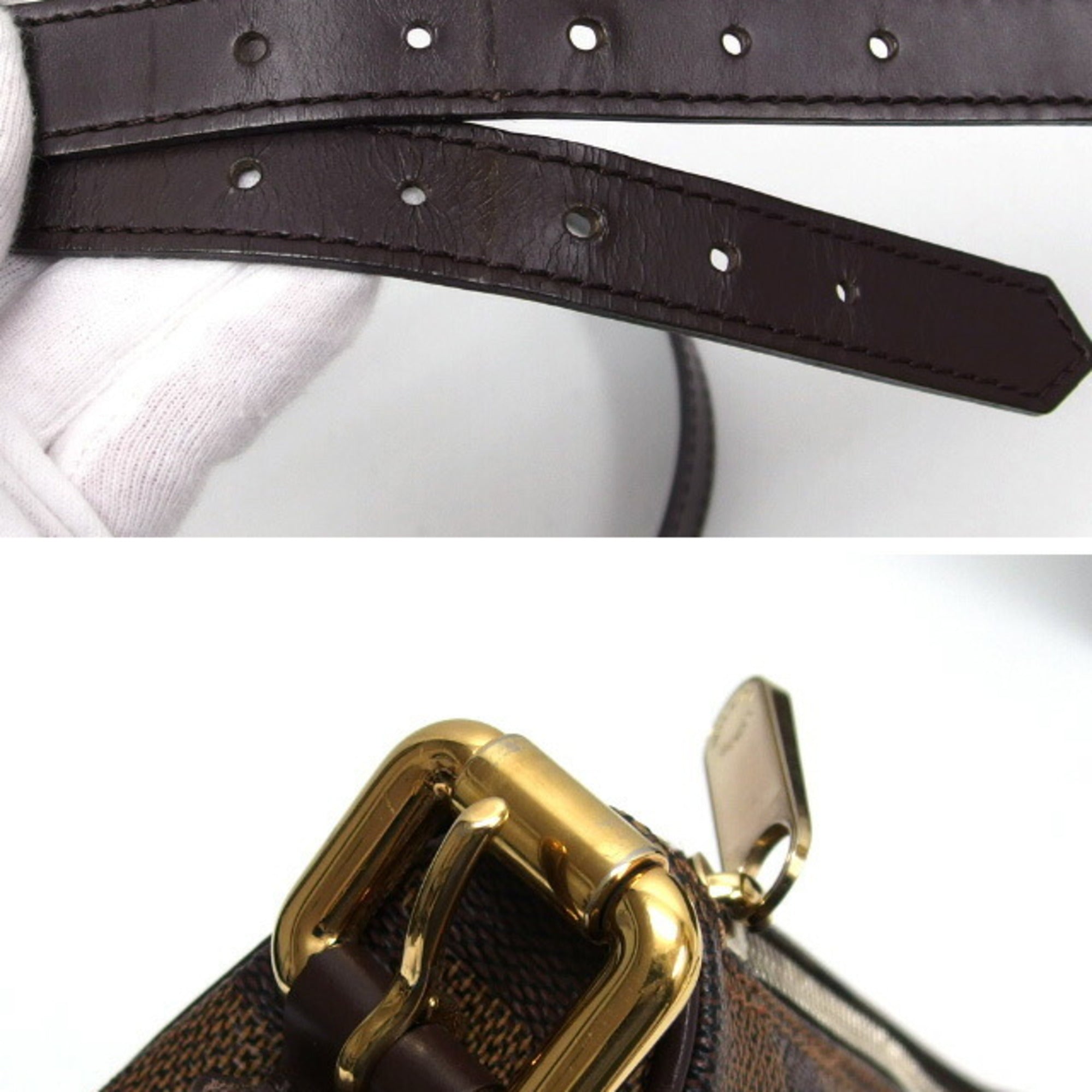 Louis Vuitton Damier Gold Pochette Shoulder Bag