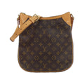Louis Vuitton Dark Brown Marron Coated Canvas Shoulder Bag