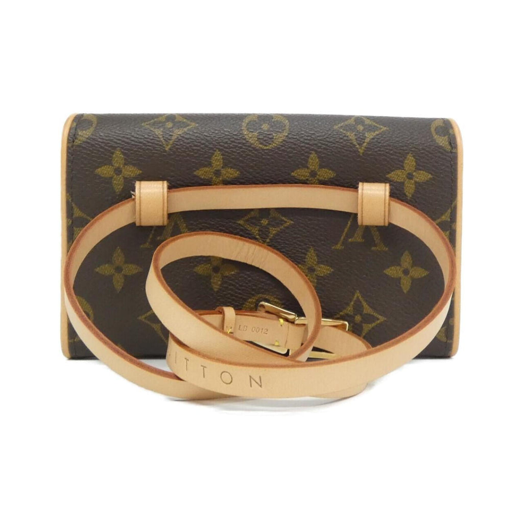 Louis Vuitton Marron Coated Canvas Fanny Pack Pochette