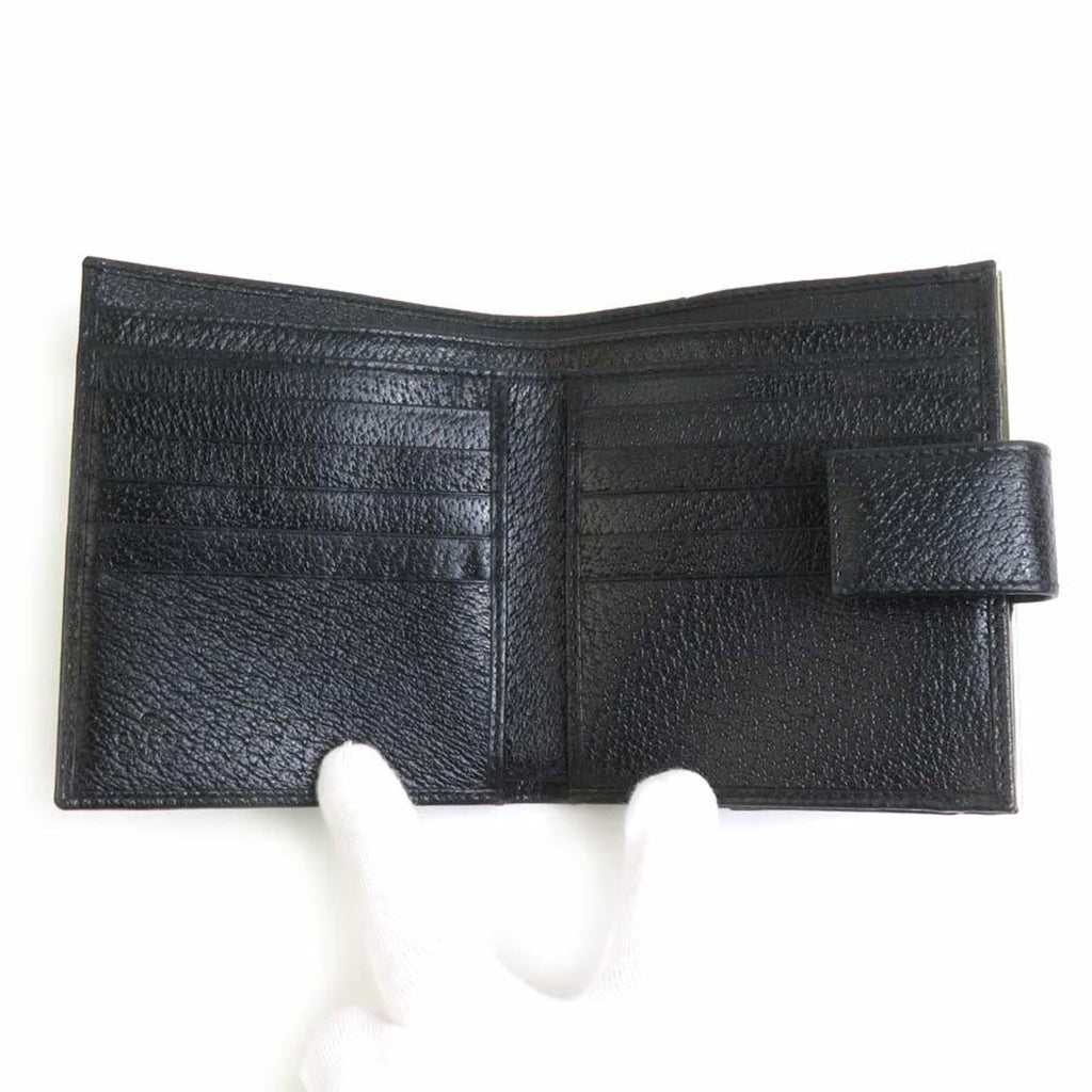 Gucci Black Leather Wallet (Bi-Fold) (Pre-Owned)