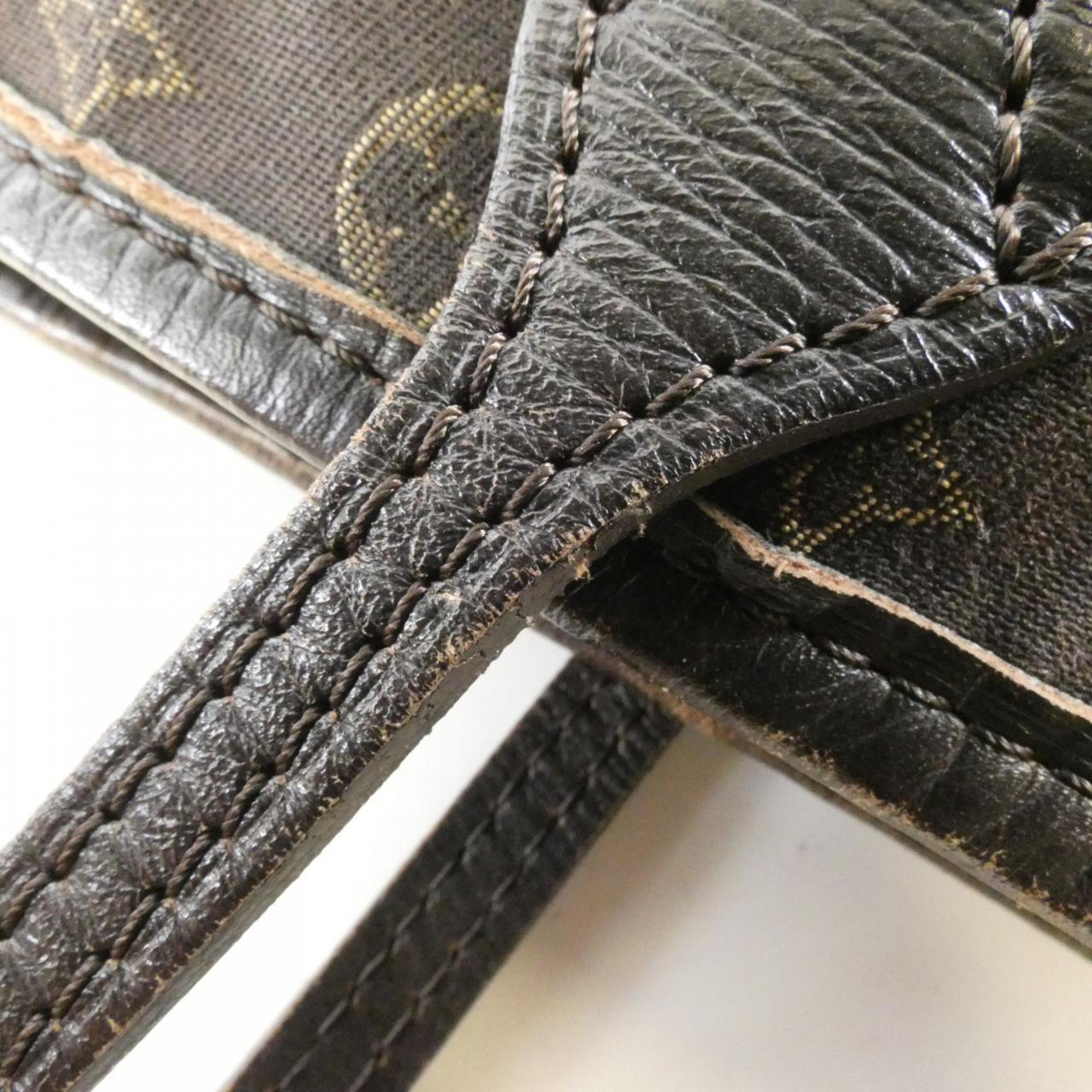 Louis Vuitton Fusain Canvas Handbag
