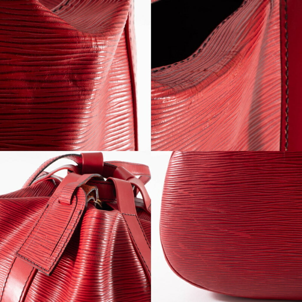 Louis Vuitton Castilian Red Epi Leather Backpack