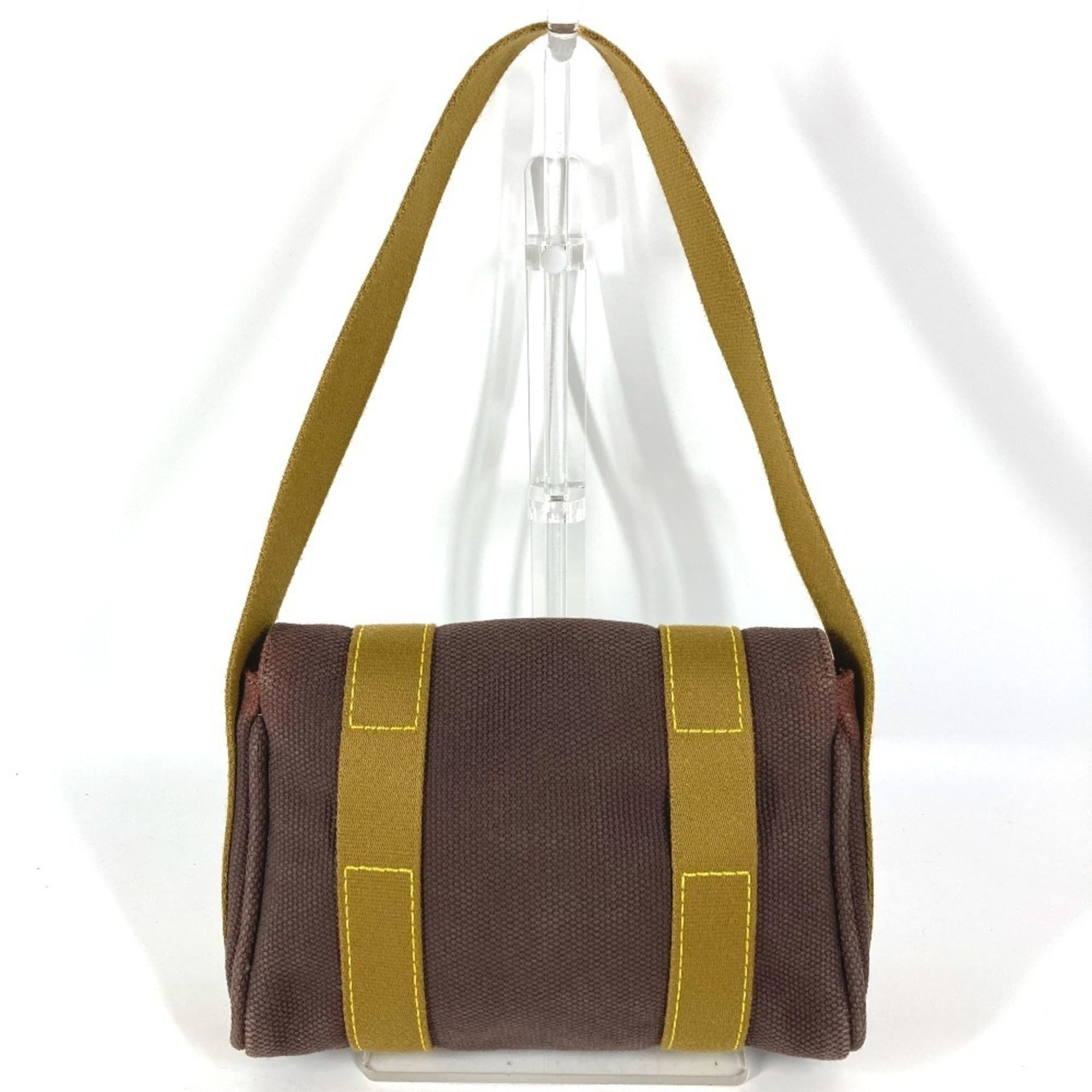 Louis Vuitton Brown Canvas Pochette Shoulder Bag