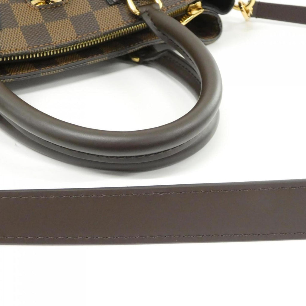 Louis Vuitton Black Ebene Coated Canvas Handbag