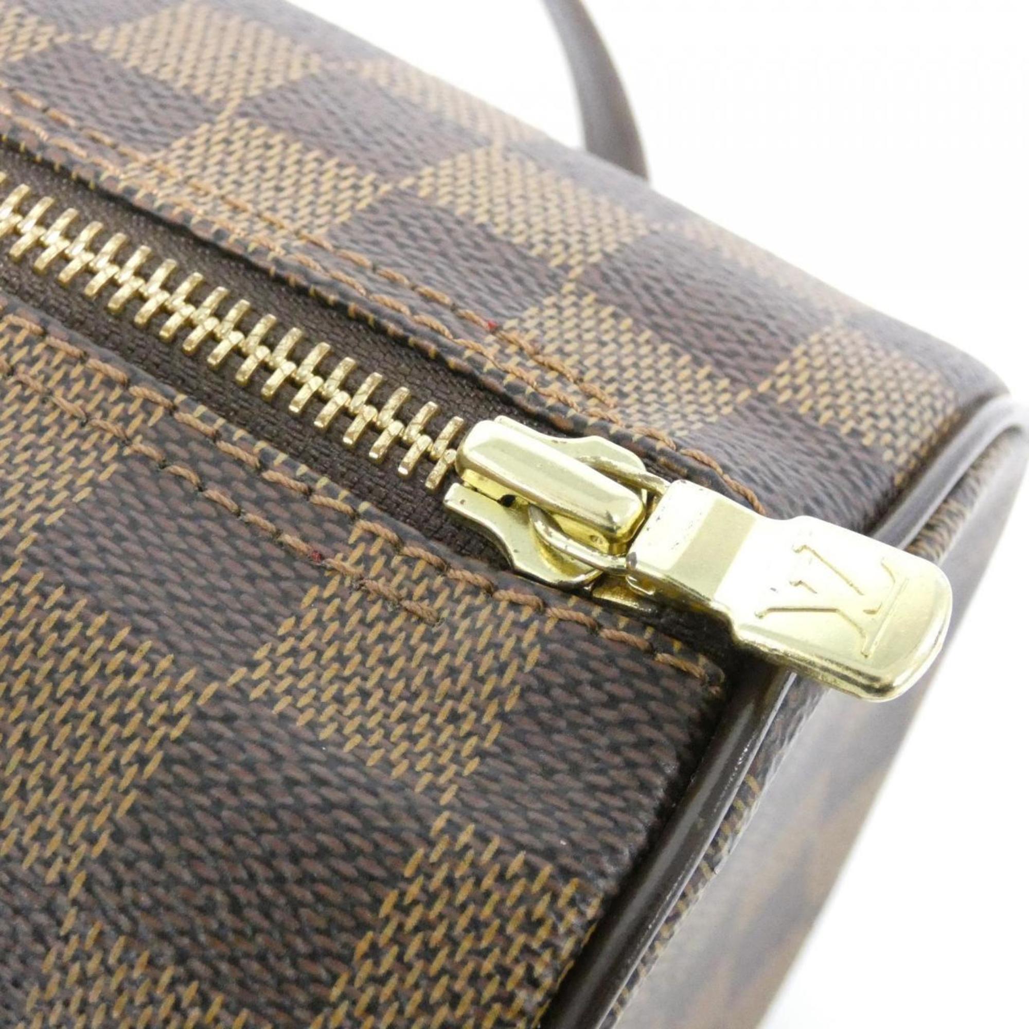 Louis Vuitton Ebene Coated Canvas Handbag