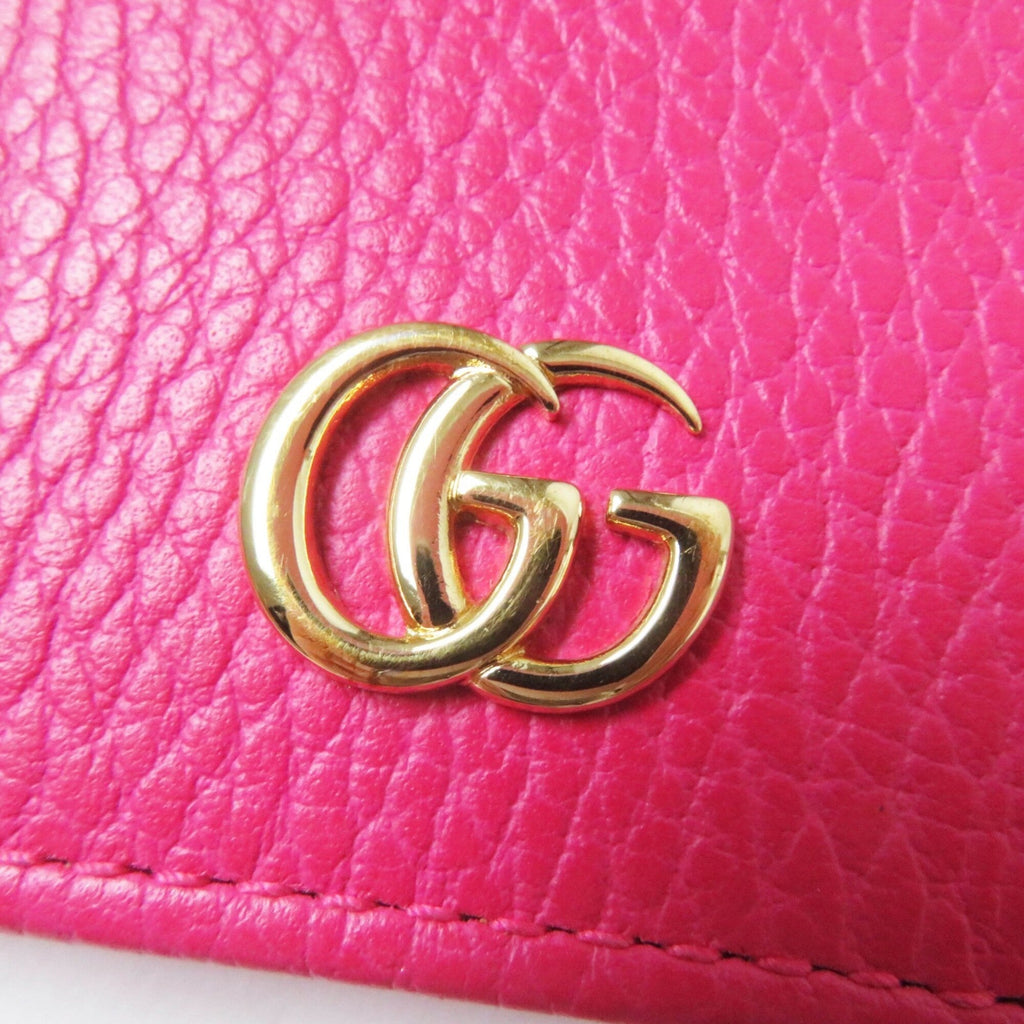 Gucci Pink Leather Wallet (Bi-Fold) (Pre-Owned)