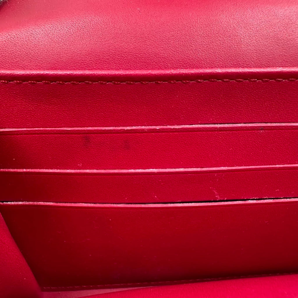 Louis Vuitton Vernis Pink Patent Leather Long Wallet