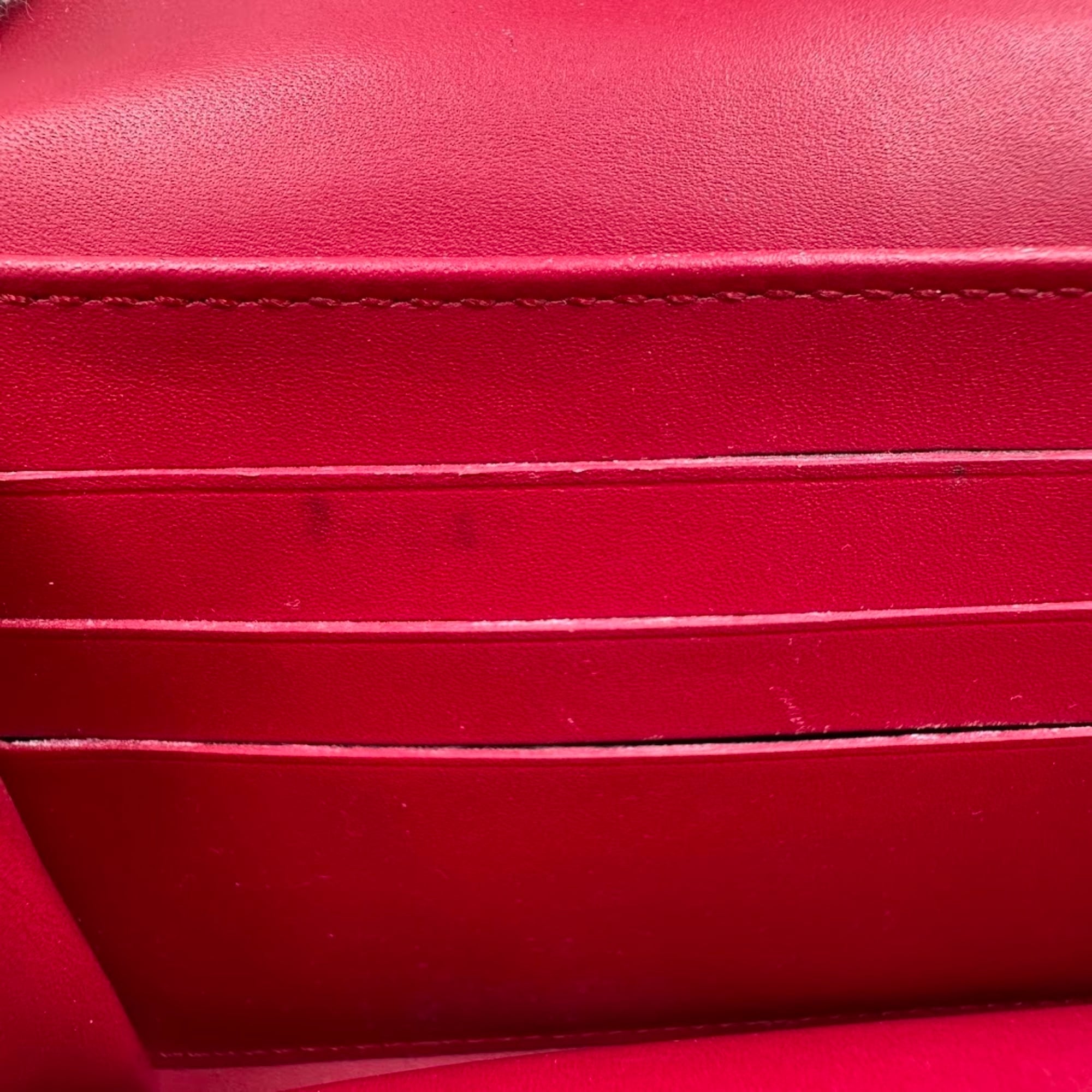 Louis Vuitton Vernis Pink Patent Leather Long Wallet