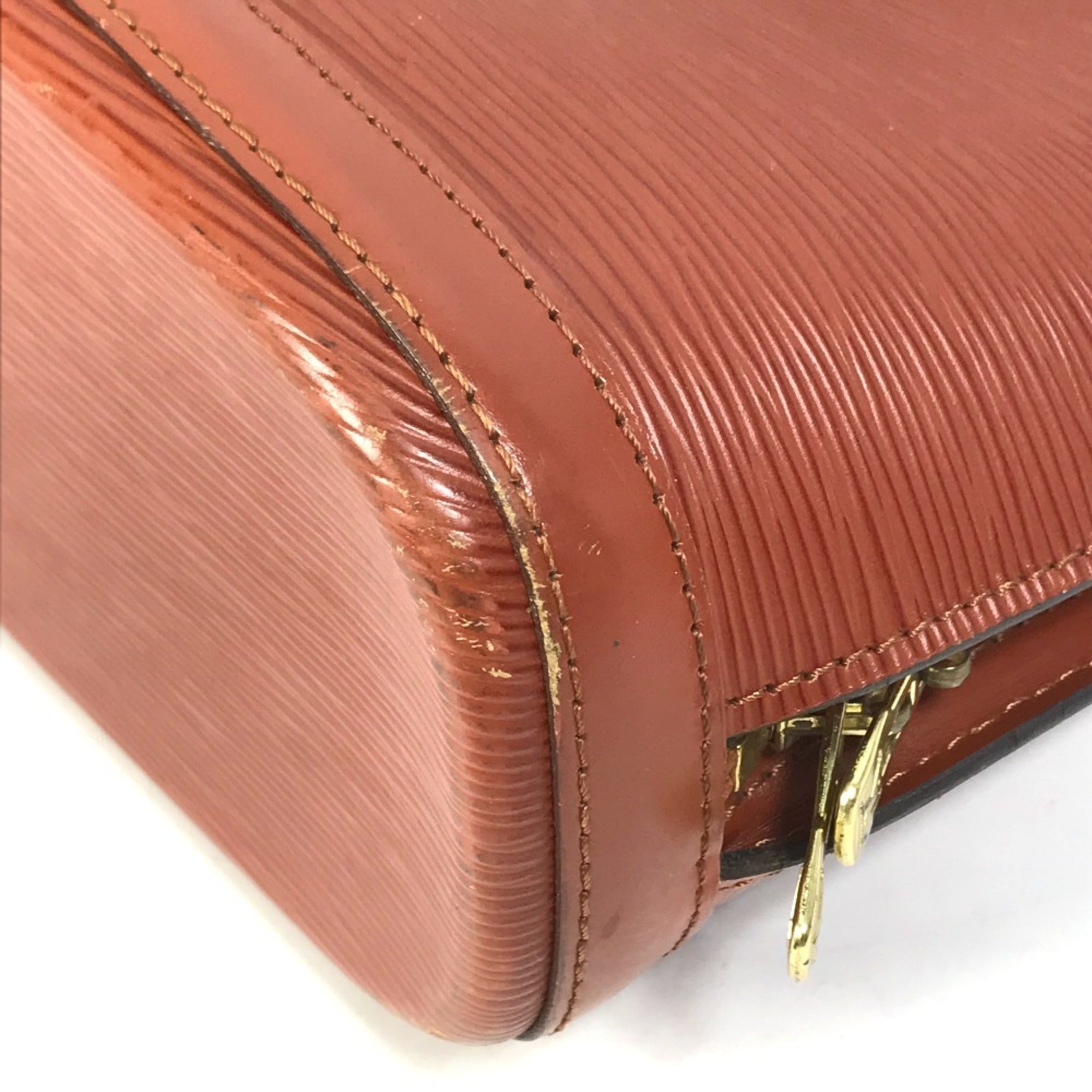Louis Vuitton Brown Epi Leather Shoulder Bag