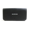 Balenciaga Black Leather Long Wallet (Bi-Fold)