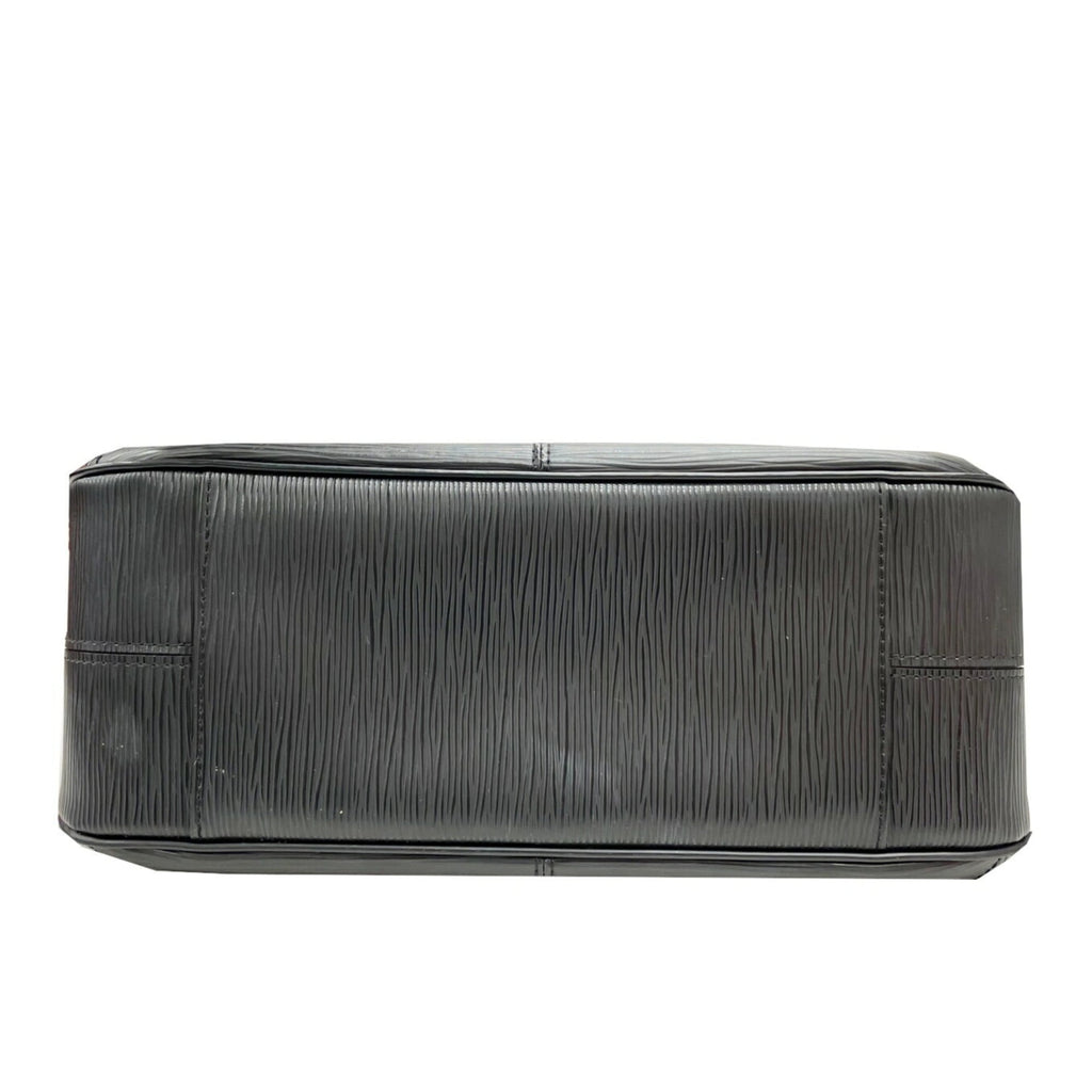 Louis Vuitton Black Noir Epi Leather Shoulder Bag