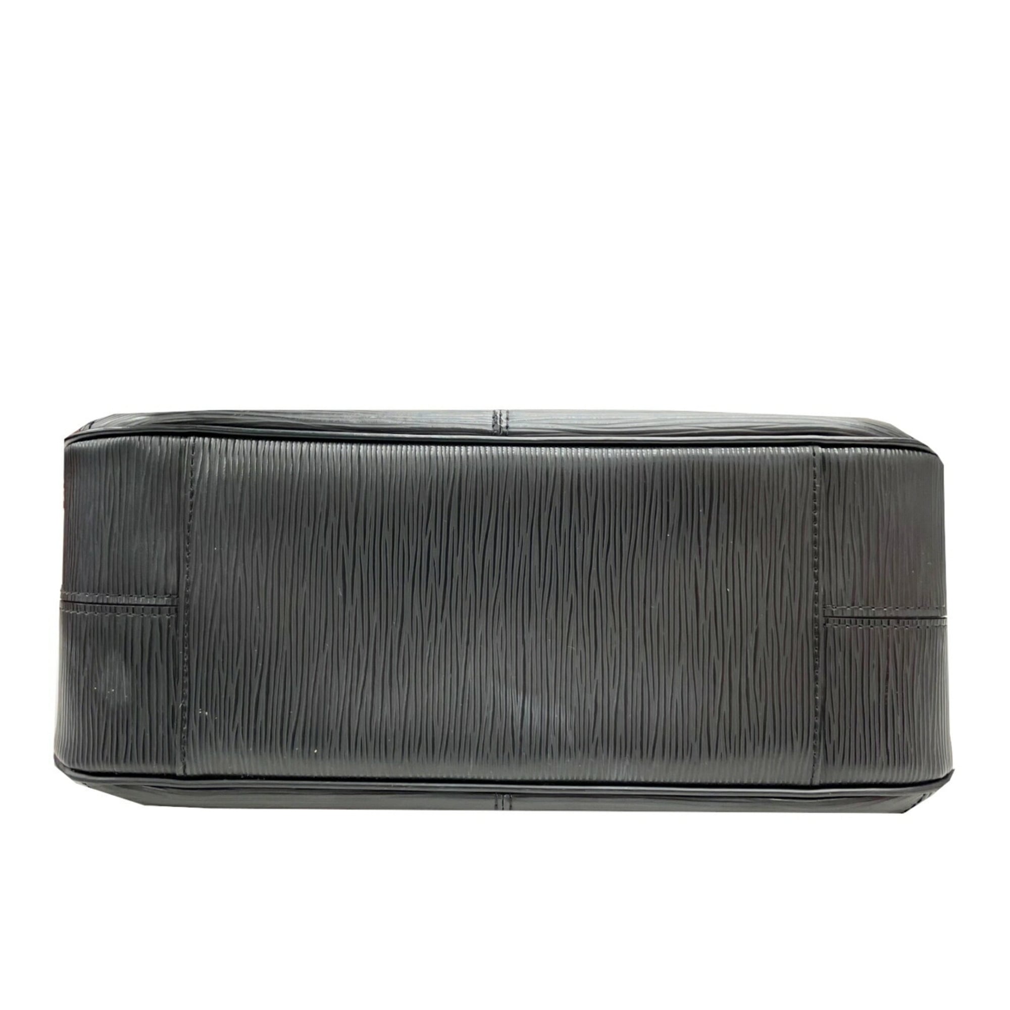 Louis Vuitton Black Noir Epi Leather Shoulder Bag