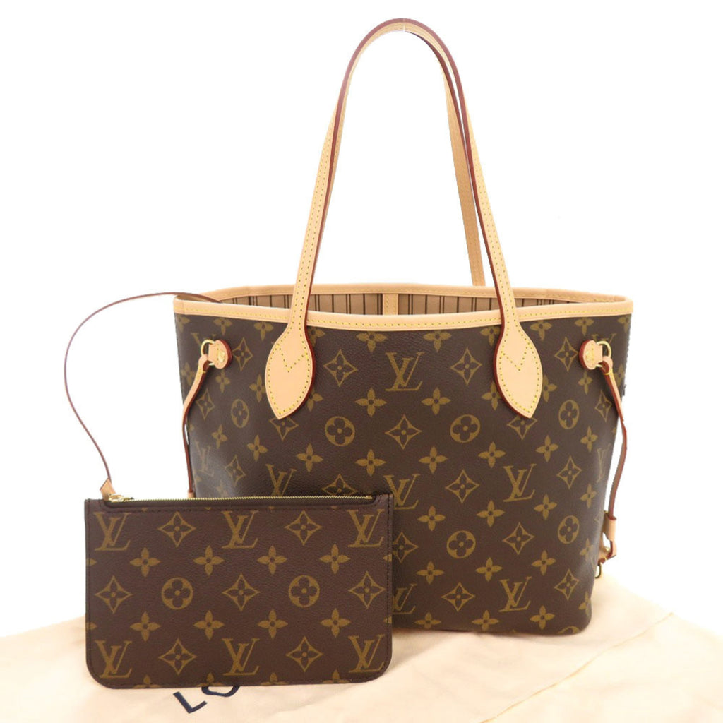 Louis Vuitton Brown Monogram Pouch Tote Bag