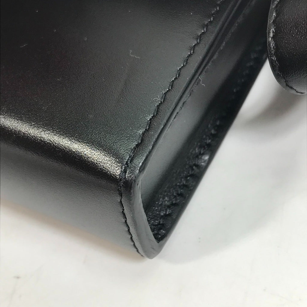 Christian Dior Black Leather Shoulder Bag (Pre-Owned)