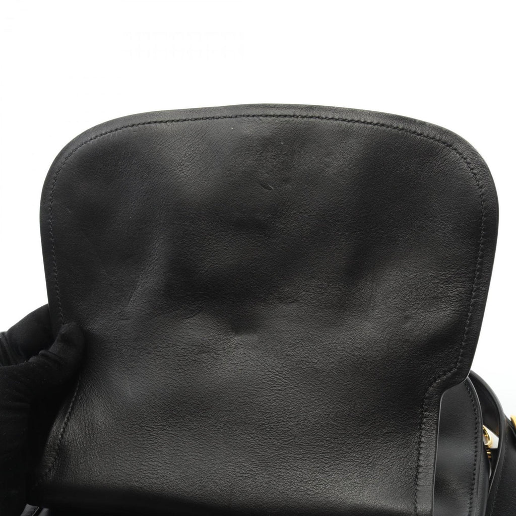 Prada Black Leather Shoulder Bag