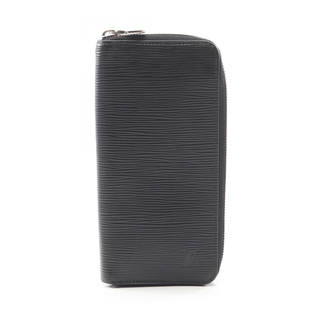 Louis Vuitton Black Noir Epi Leather Long Wallet