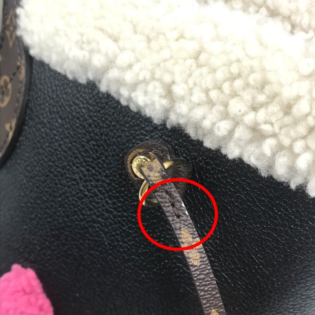 Louis Vuitton Black Monogram Monogram Leather Shoulder Bag Tote Bag