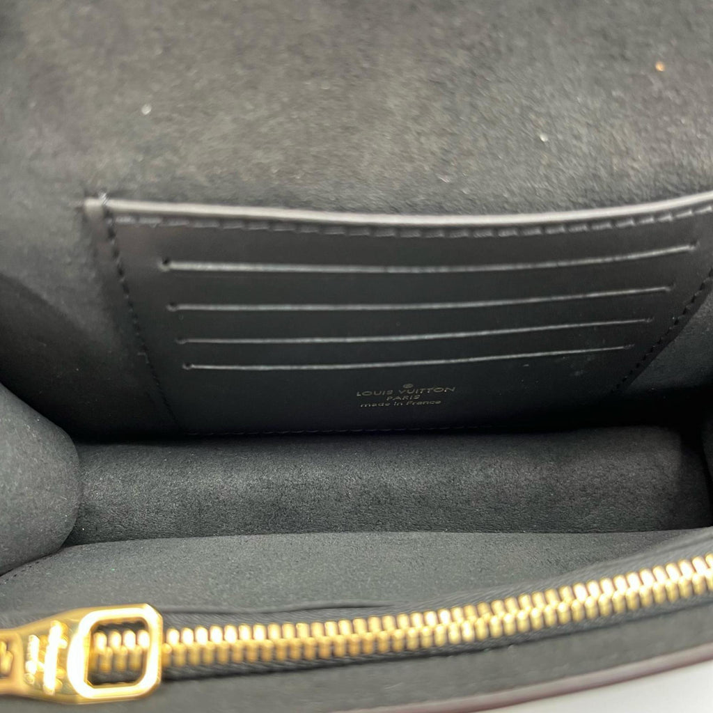 Louis Vuitton Brown Leather Shoulder Bag