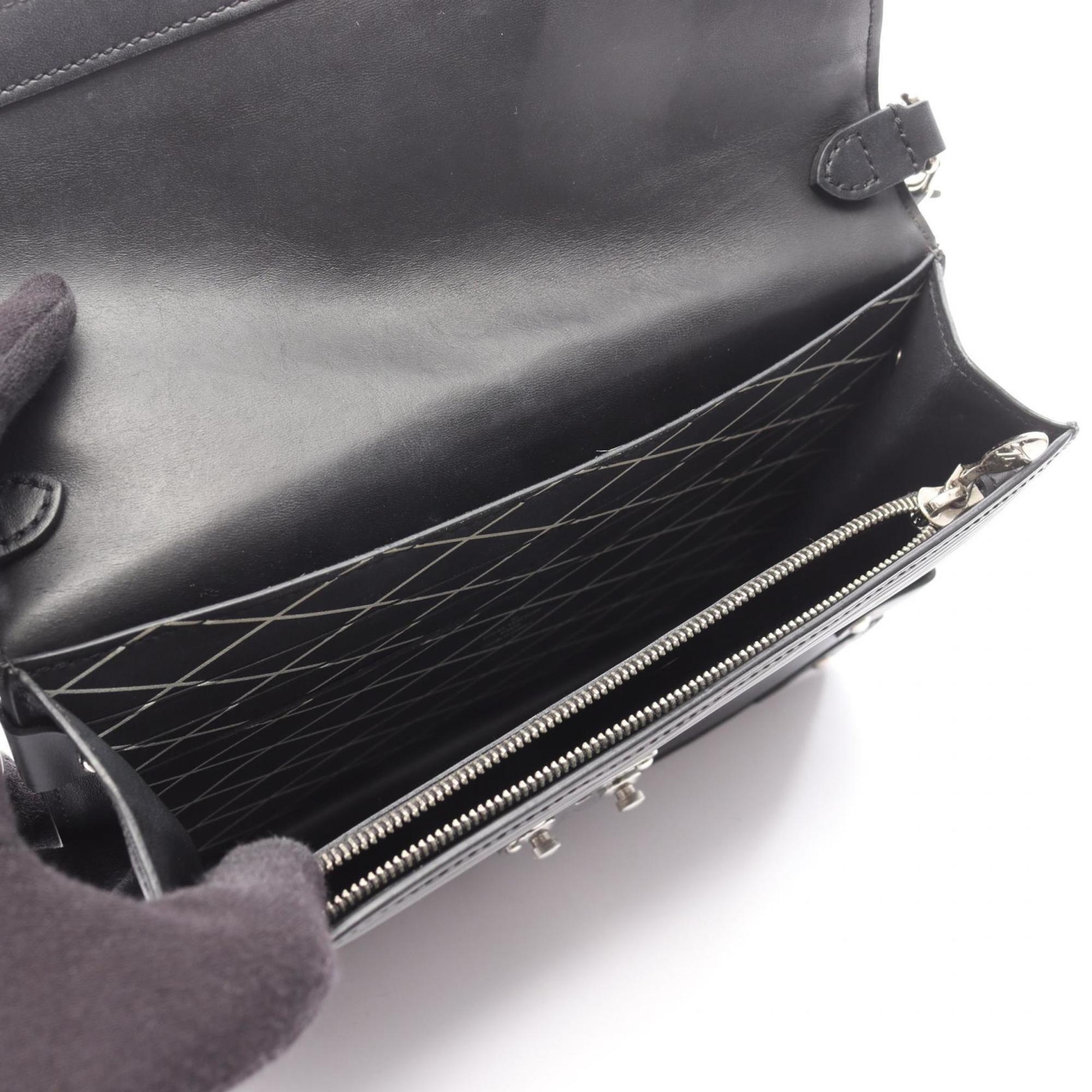 Louis Vuitton Black Noir Epi Leather Shoulder Bag