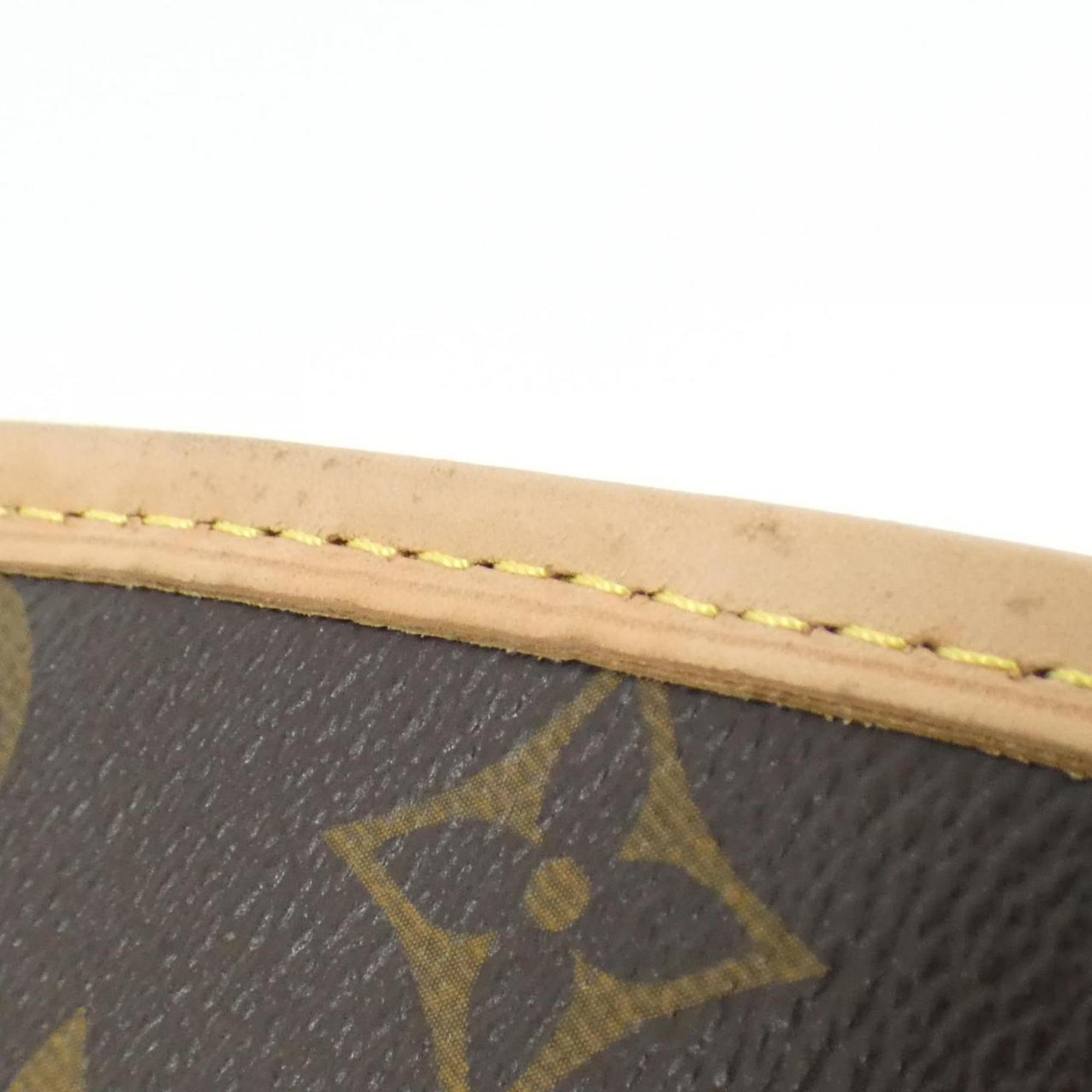 Louis Vuitton Marron Coated Canvas Shoulder Bag
