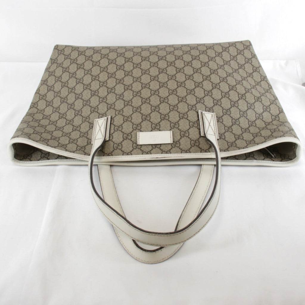 Gucci Brown Gg Supreme Tote Bag (Pre-Owned)