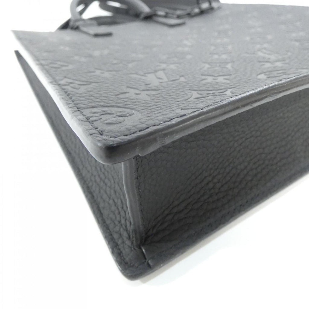 Louis Vuitton Black Leather Handbag