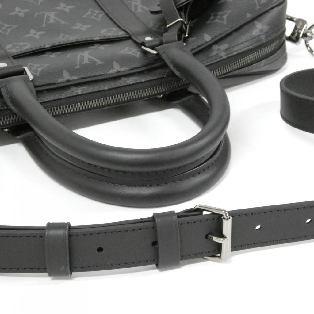 Louis Vuitton Black Coated Canvas Handbag