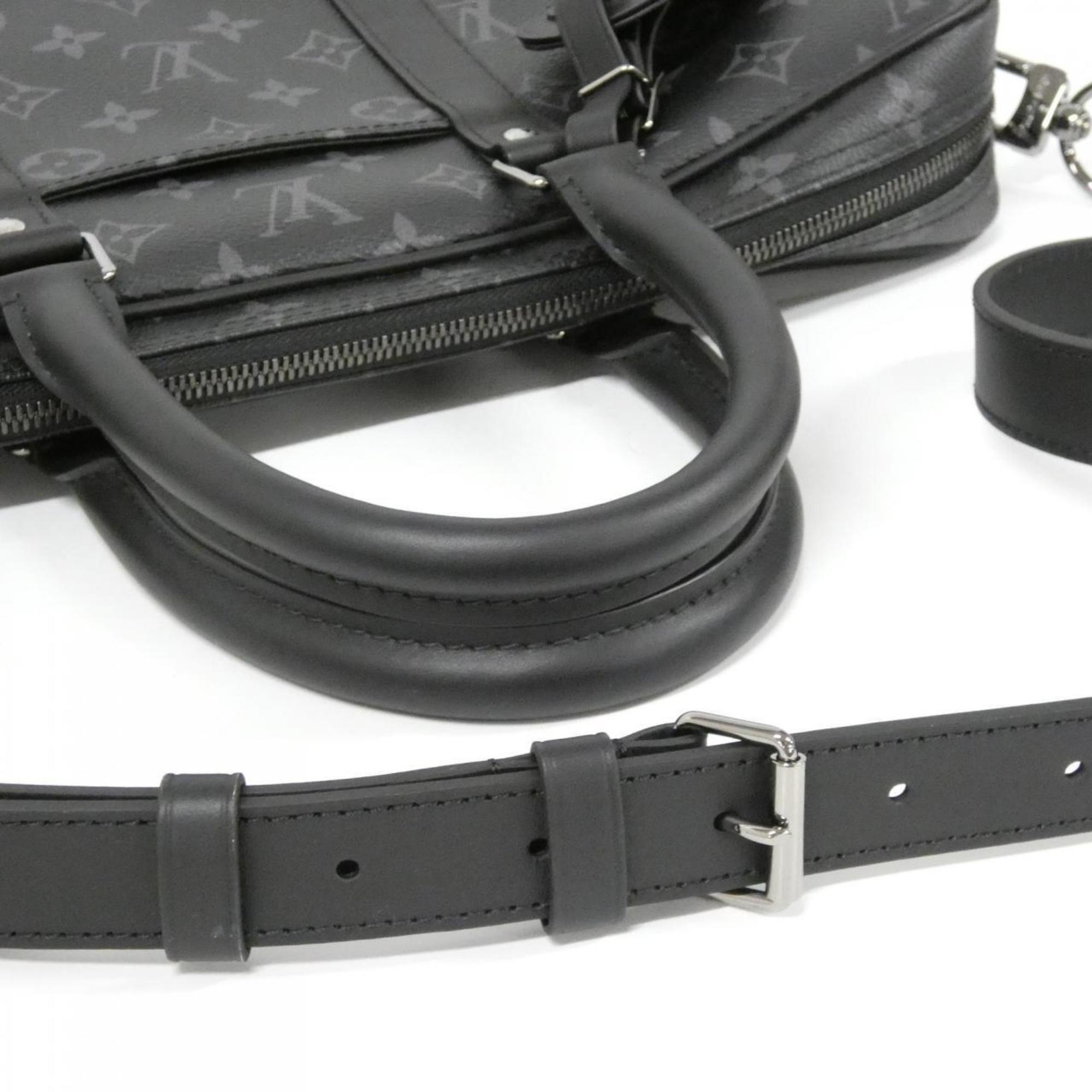 Louis Vuitton Black Coated Canvas Handbag
