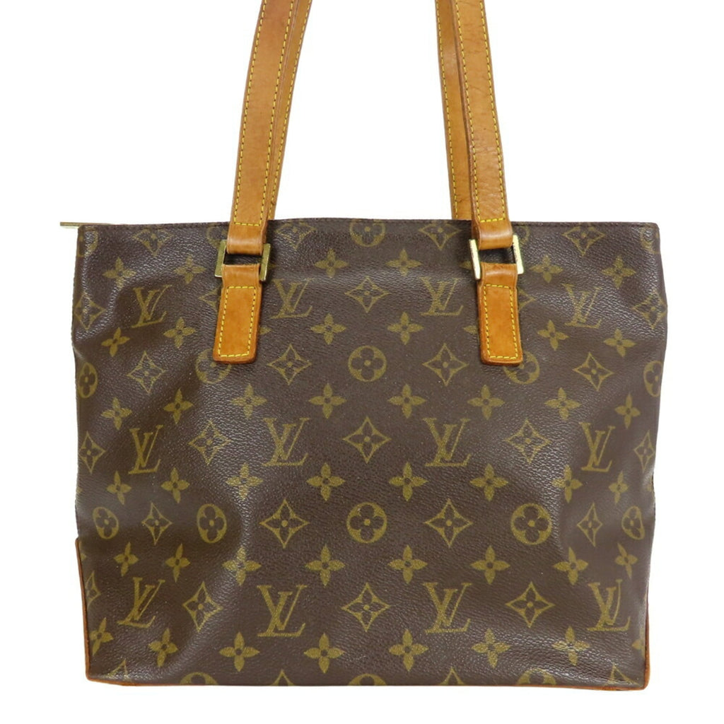 Louis Vuitton Brown Monogram Leather Tote Bag