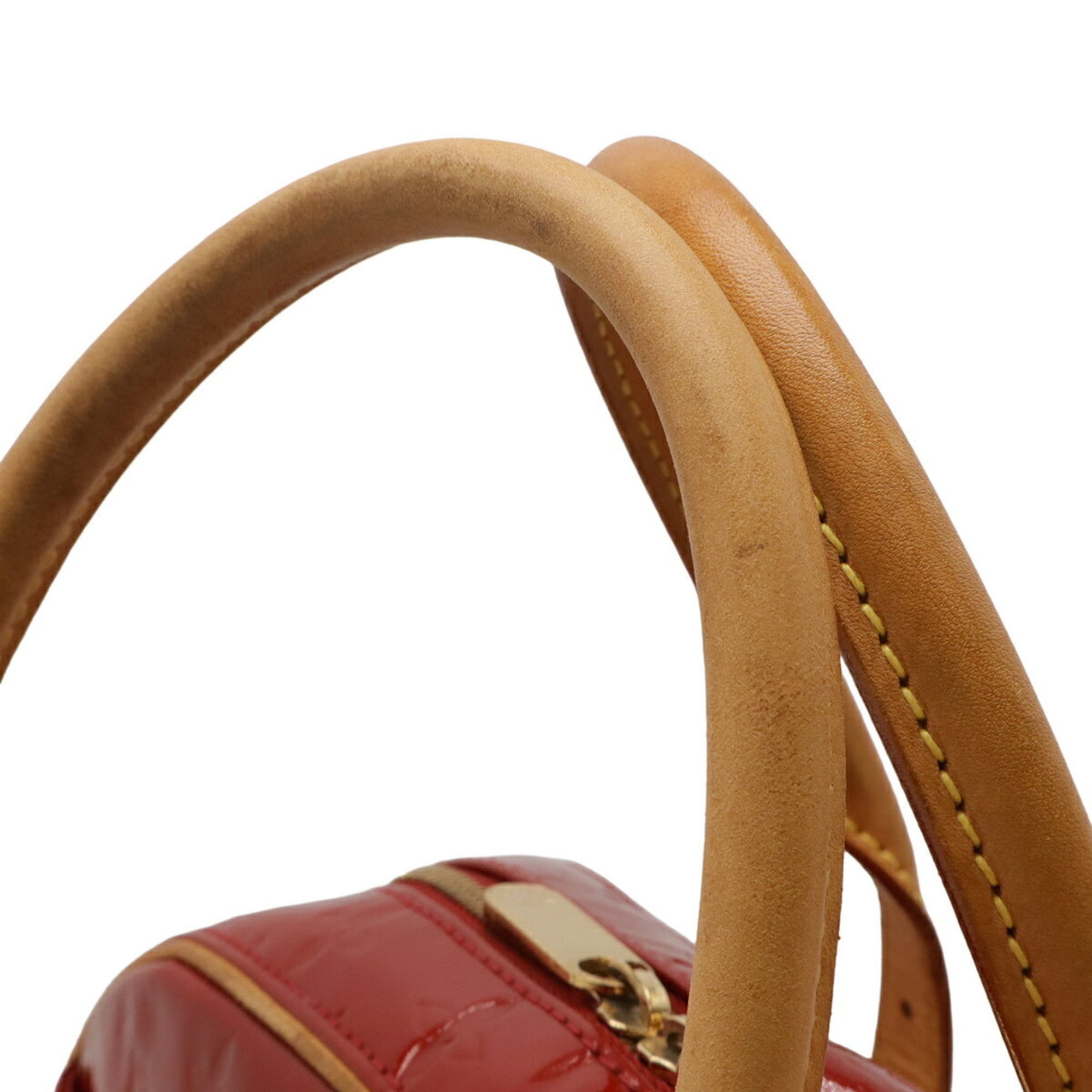 Louis Vuitton Monogram Vernis Pomme D'amour Handbag Tote Bag