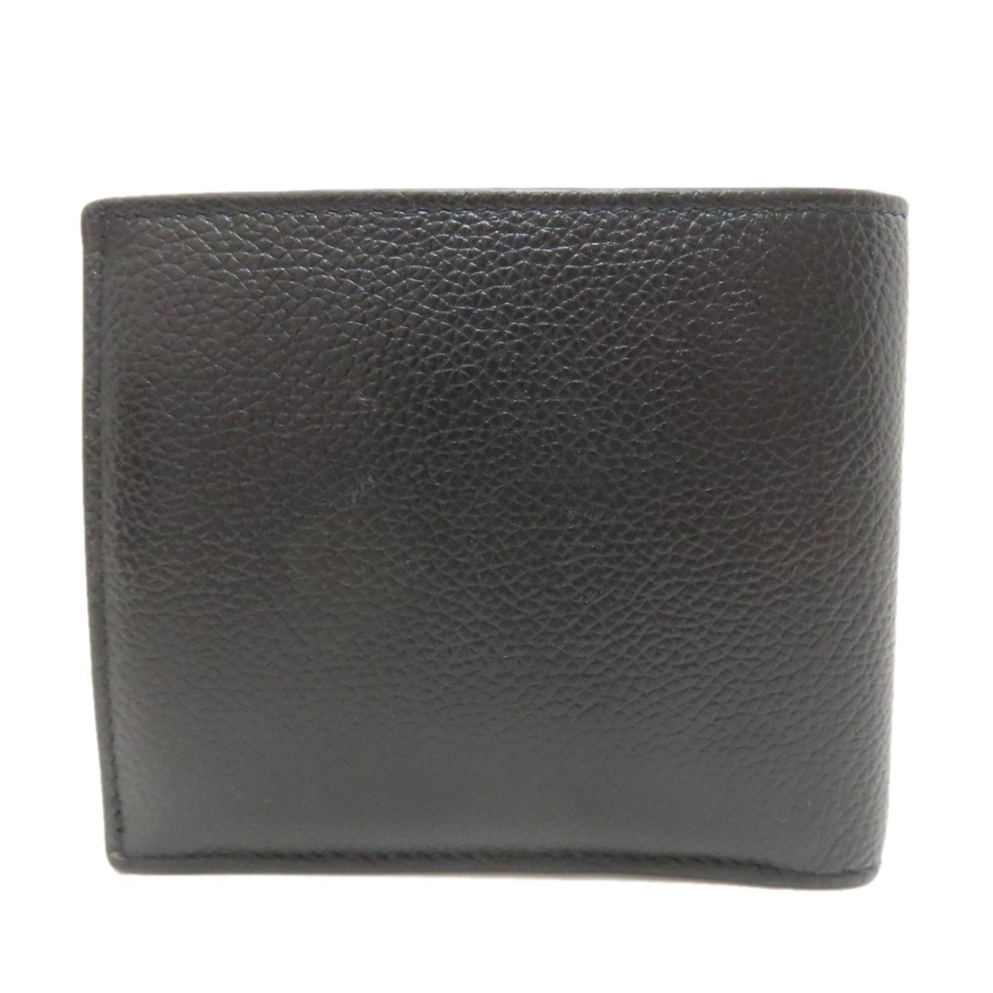 Balenciaga Black Leather Wallet (Bi-Fold)